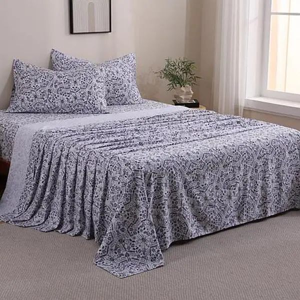 Emryn House Halloween 4-piece Cotton Sateen Sheet Set Emryn House Halloween 4-piece Cotton Sateen Sheet Set