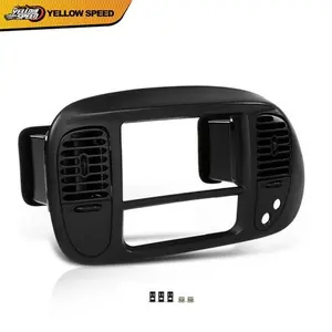 Fit For 1997-03 Ford F150 Expedition Center Dash Radio A/C Vent Air Bezel Black