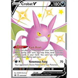 Crobat V - SWSH098 - SWSH: Sword & Shield Promo Cards (SWSD)