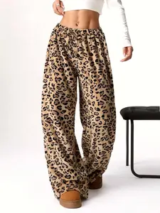Safari - Leopard Fleece Pants