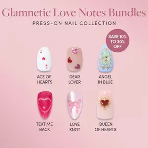 Glamnetic Love Notes Press-On Nail Bundle Collection