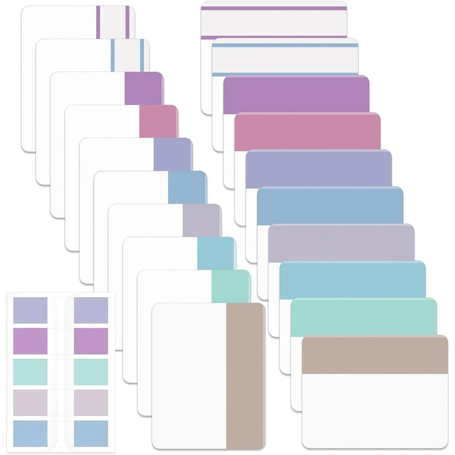 - Sticky Index Tabs, 500 count, 21 Sets, Colorful Sticky Tabs for Notebooks, Page Markers, Page Tabs for Binders, Page Tabs Sticky Tabs for Books, Notebook Tabs, Book Sticky Tabs for Notebooks