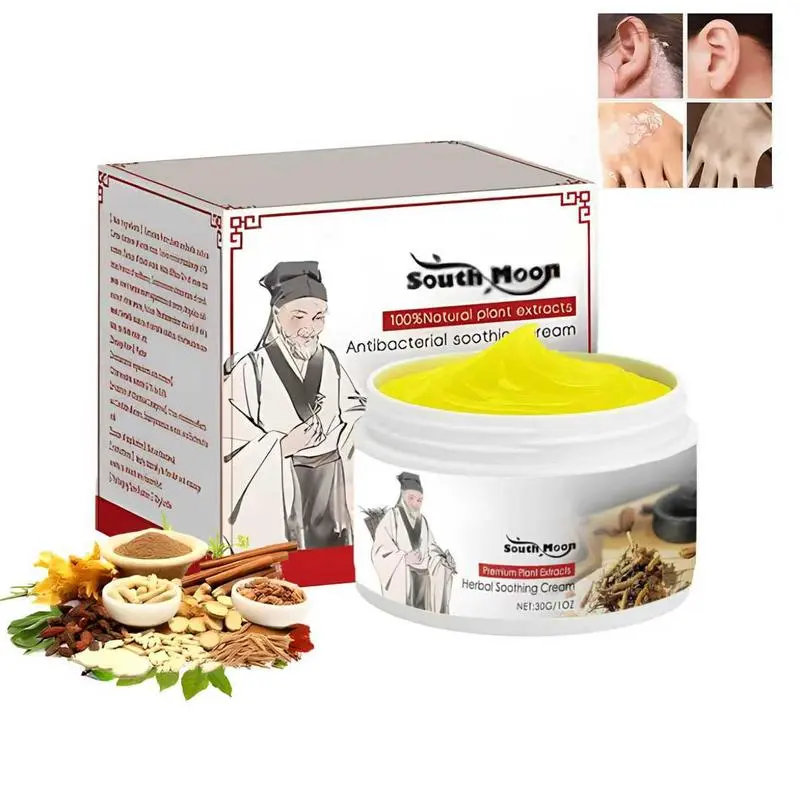 All Natural Eczema & Psoriasis Soothing Cream - Herbal Relief for Dry, Itchy, Sensitive Skin, Antibacterial Skin Protection (Moisturizing, Suitable for All Ages, 30g) Active Body Care TikTok Shop Black Friday