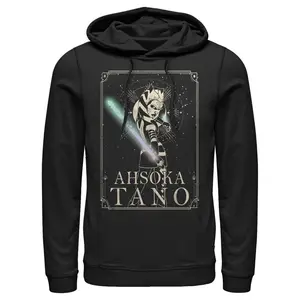 Men's Star Wars: The Clone Wars Ahsoka Tano Celestial Portrait Pull Over Hoodie