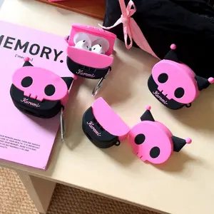 1 pink skull headphone case,Cute wireless Bluetooth earphone case, drop resistant, durable and stylish accessory, suitable for AirPods pro3/1/2/3/4/pro/pro2(Different models may have different shapes)