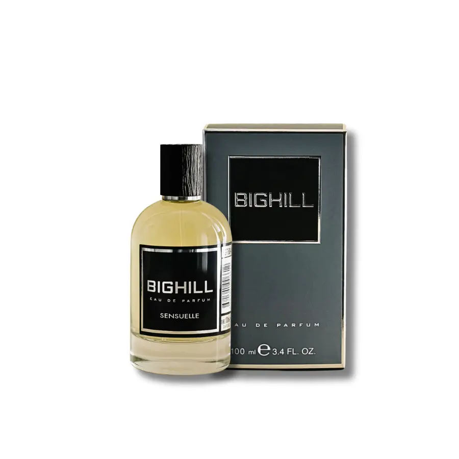 Bighill Sensuelle Eau De Parfum - 3.4 fl oz Unisex Perfume, Long Lasting Aromatic Woody-Floral Scent, Amberwood Adds Depth, Single Item Long Lasting Perfumes for Beauty & Personal Care