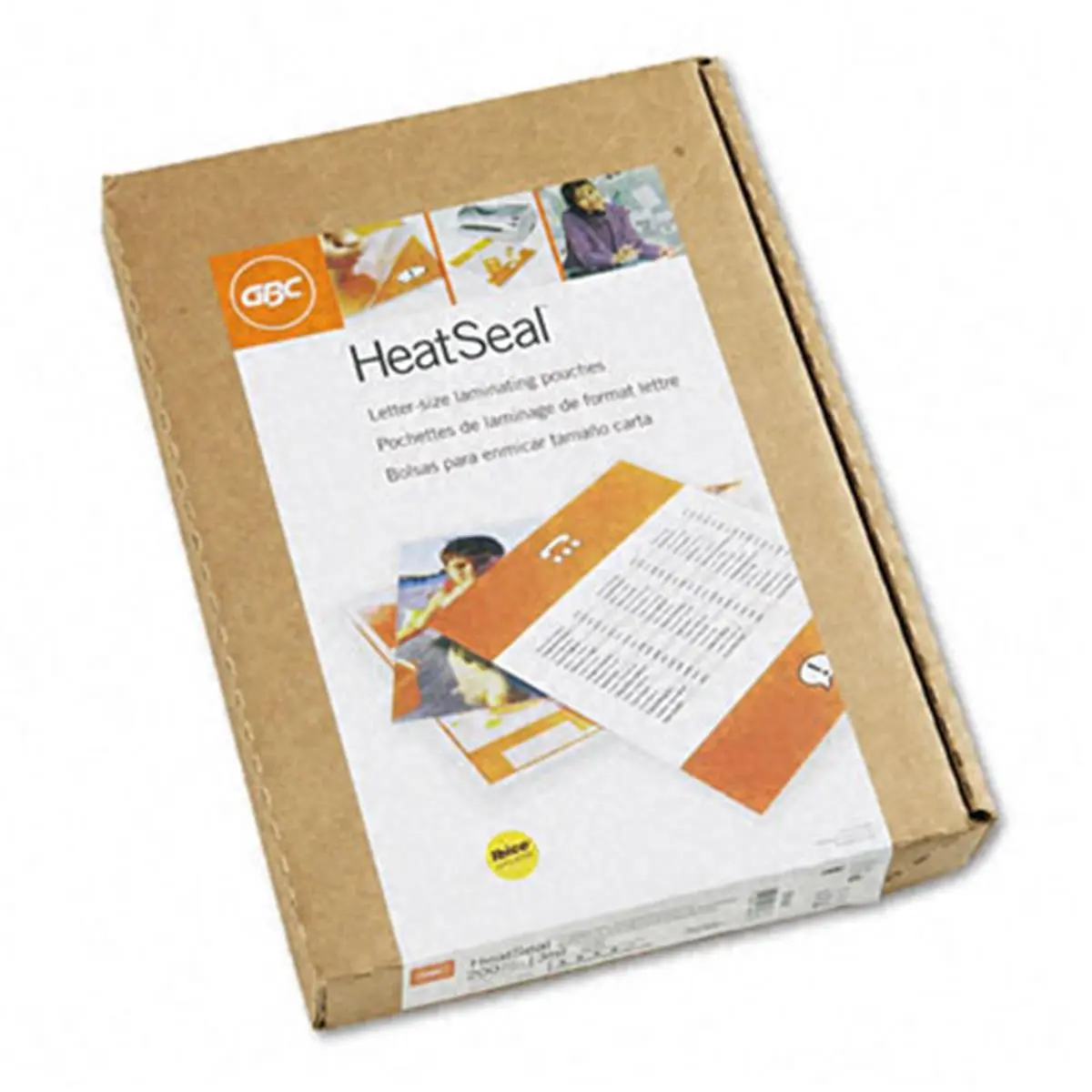 GBC Quartet 3747143 HeatSeal Laminating Pouches, 3.0 mm Thick, 11-1/2 x 9 Size, Standard Carrier, 200/Box, for High Volume Use to Protect and Enhance Photos Lists