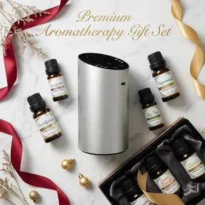 Waterless Essential Oil Diffuser Portable Car & Home Aromatherapy Pure Oil Spray USB Rechargeable No Dampness Pure Concentrated Aroma