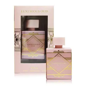 Luxurious Oud Pink Women's Perfume Floral Fruity Musk Sandalwood Vanilla Eau De Parfum 3.4 Fl Oz Long Lasting Fragrance for Women