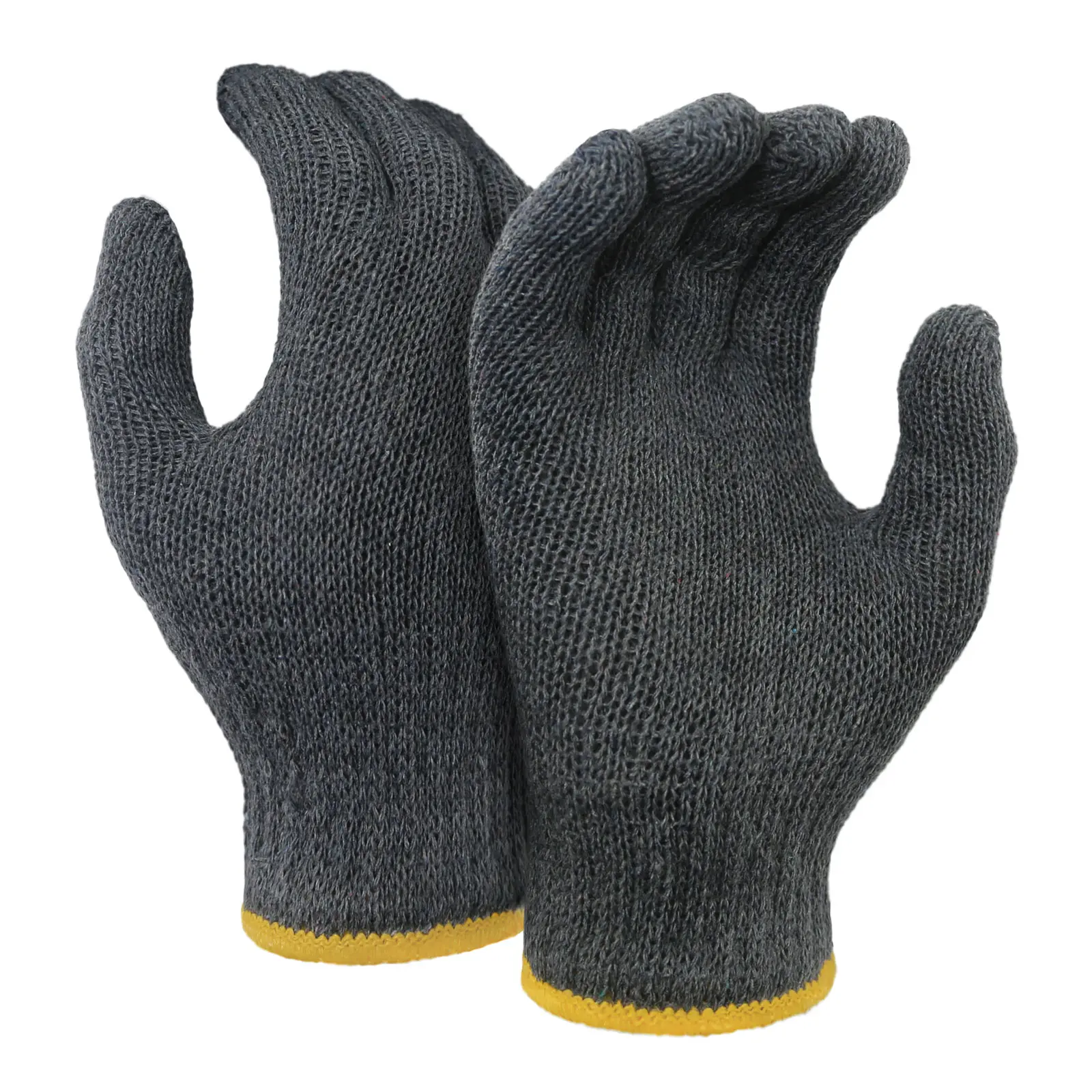 Evridwear Cotton Knitted Work Gloves - Foldable Light-Duty Pair for BBQ Liner, Bath Exfoliate, Light-Duty Hand Defense, Suitable for All Skin Types, Moisturizing Use