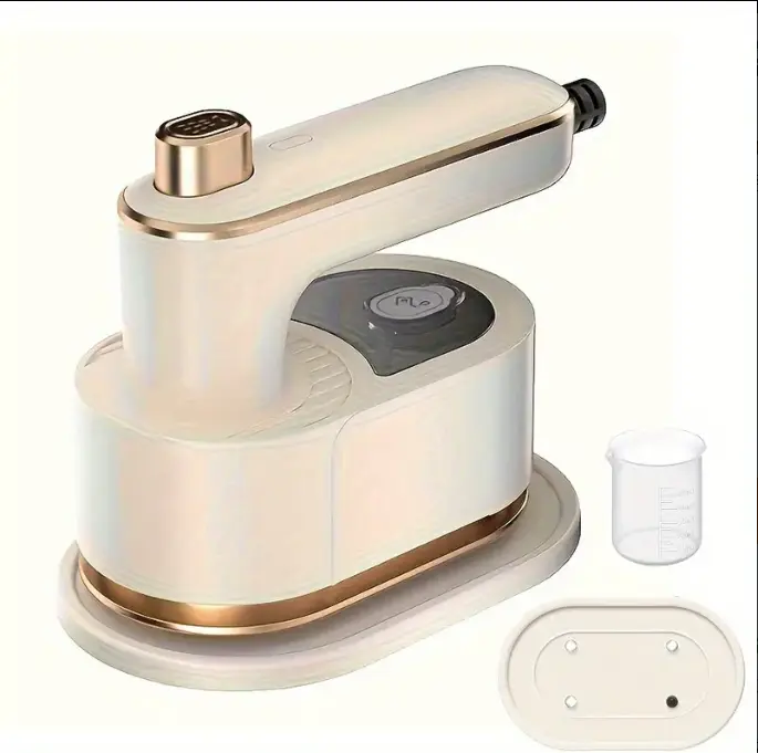Gift for Valentine‘s Day, Mini Portable lron, 15 Seconds FastHeating, Handheld Multifunctional Steam lron, SupportWet And Dry lroning, 180°Rotatable, Lightweight Minilron, Suitable for Home And Travelling, Portable Travel Iron