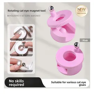 Automatic Nail Glass Bead Cat Eye Tool for Beginners - Anti-Fall Fixer with Super Strong Magnet Cat Eye Magnet tech equipment spring enthusiast kit