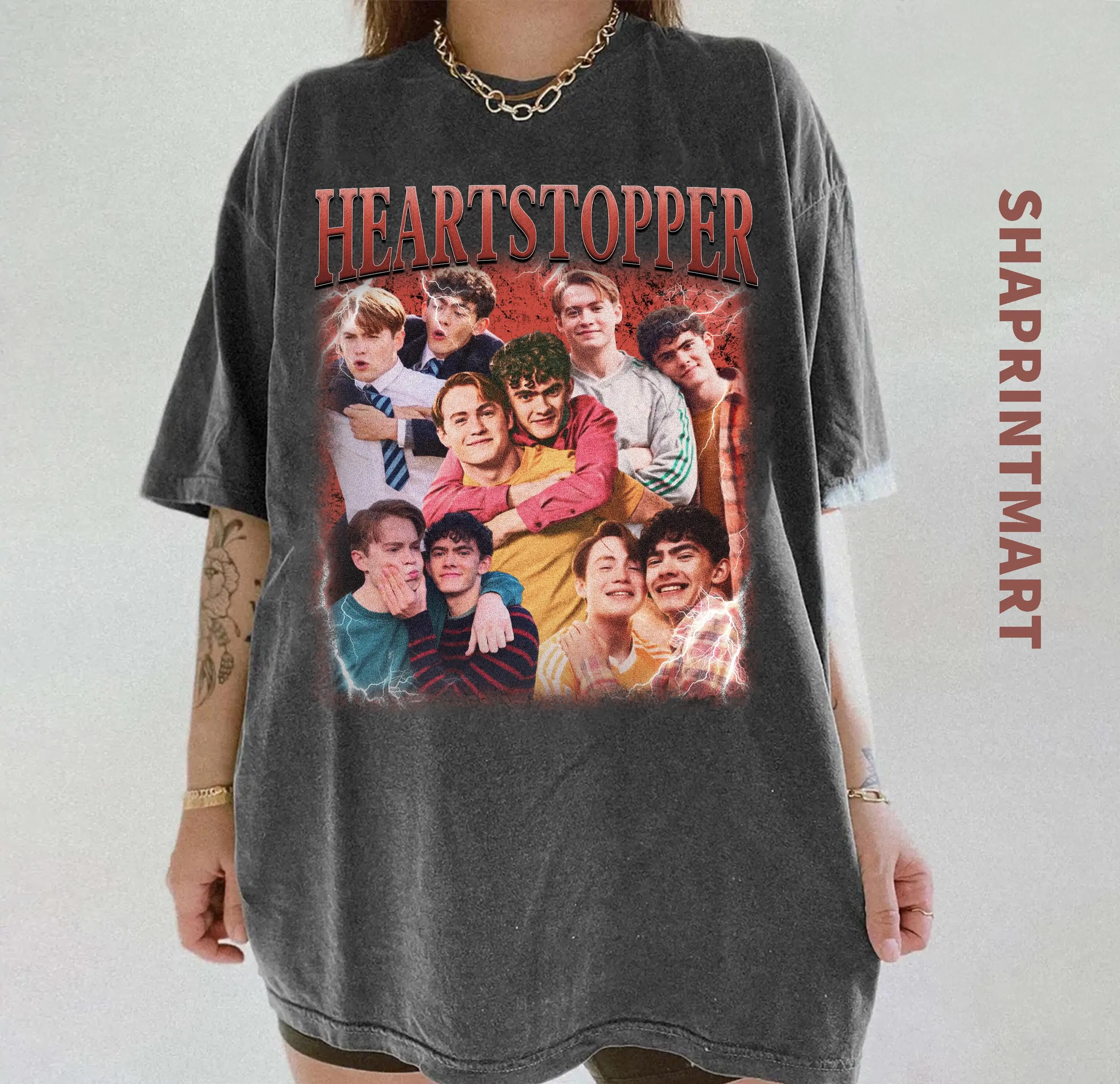 Comfort Colors Retro Heartstopper TV Series Shirt | Comfort Colors Tee