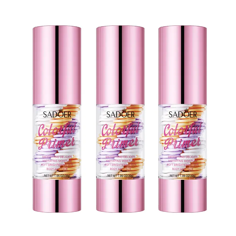 3‑in‑1 Pre‑makeup Base Primer, Light‑weight Cream Texture, Comfortable On‑skin Feel, Great for Preparing Skin Before Foundation Makeup