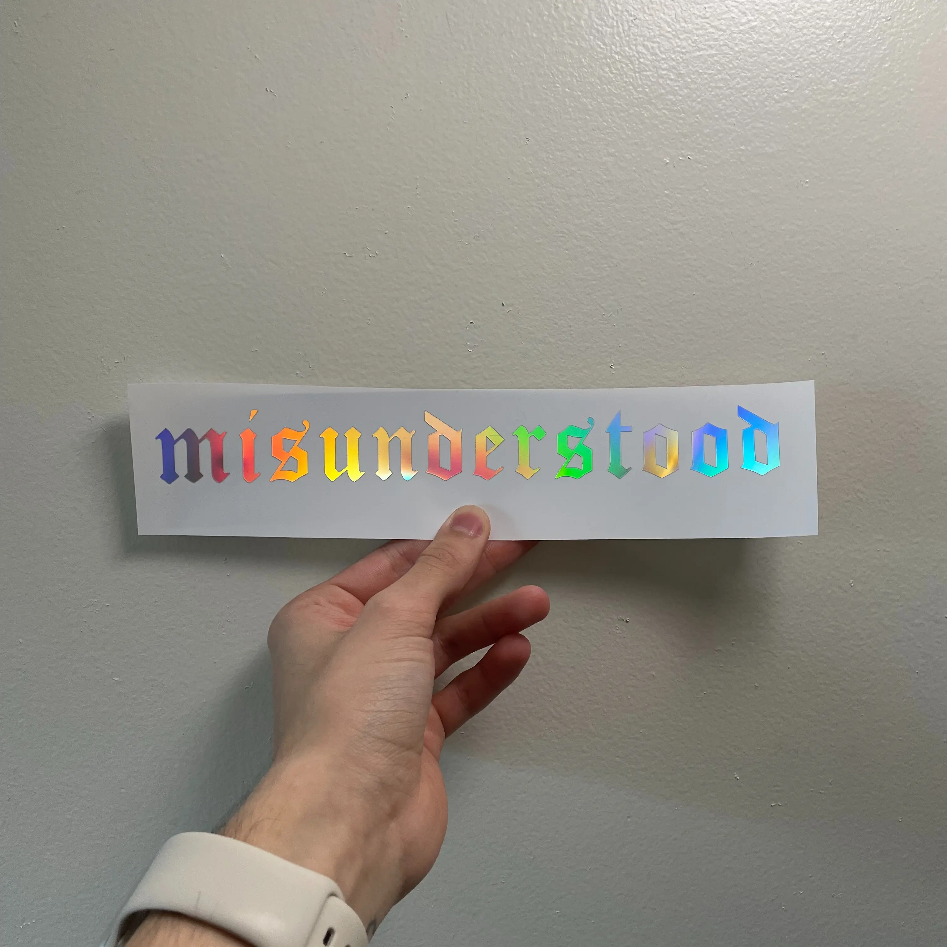 Misunderstood Decal Vinyl Decal for Car and more!