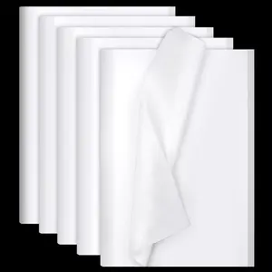140 Sheets White Tissue Paper, 14 x 20 Inches Tissue Paper Bulk, Wrapping Tissue Papers for Weddings Birthday DIY Project Arts Craft Decor