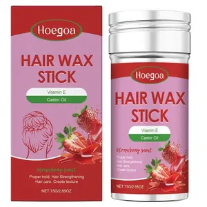 HOEGOA Hair Wax Stick for Smooth Hair Styling, Easy Application for Flyaways, Long-Lasting Natural Hold for All Hair Types