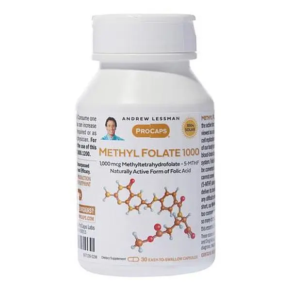 Andrew Lessman Methyl Folate 1000 - 30 Capsules