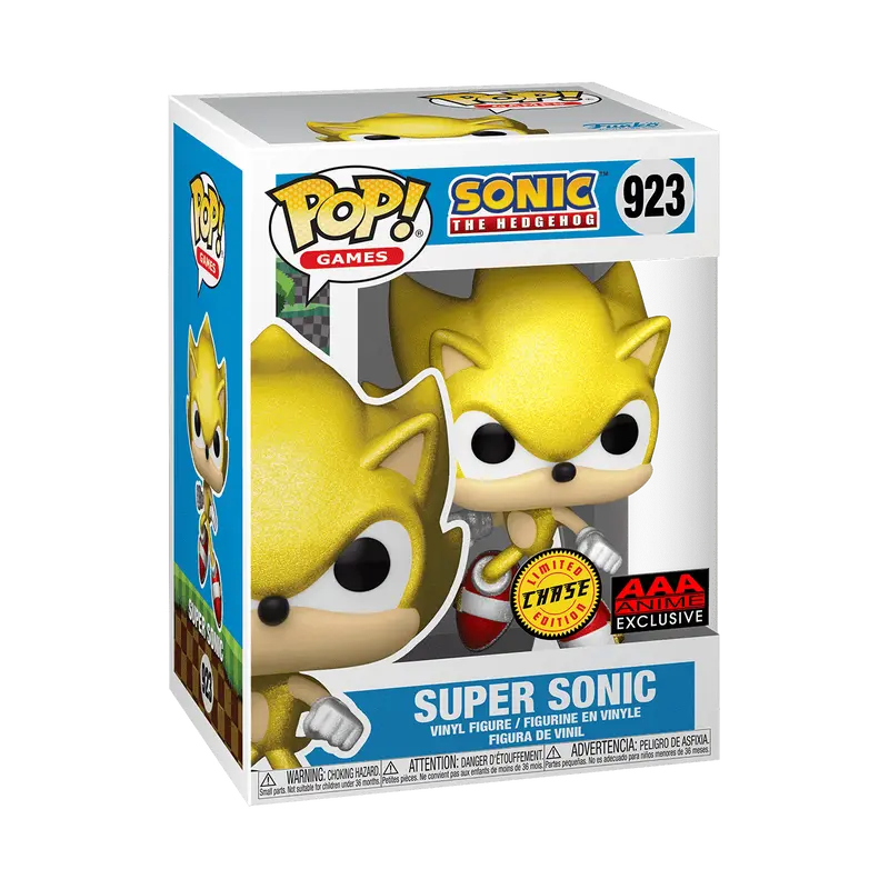 POP Games: Super Sonic Chase (Glitter) AAA Anime Edition