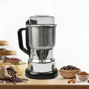 Multifunctional Electric Grinder, High-Power Coffee Grinding Tool, Multifunctional Food-Grade Fast-Grinding Electric Coffee and Grain Grinder, Gift Espresso Maker Espresso Machine