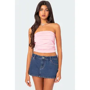 Isabella Ruched Tube Top
