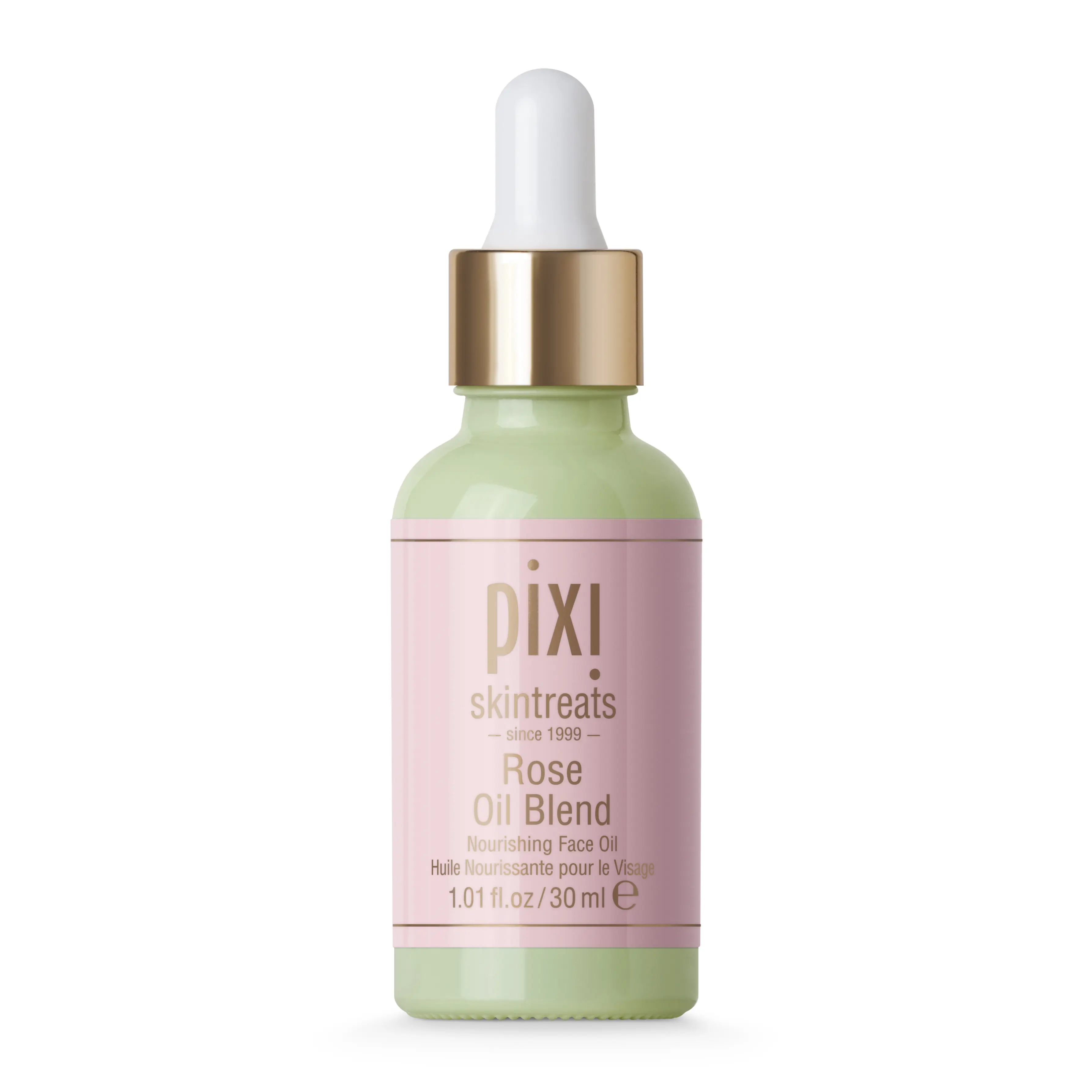 Pixi Rose Oil Blend Skincare Serum - Ultra Nourishing, Smoothing, Pomegranate Seed-Infused Formula for Glow Up, Flawless Skin, Rejuvenating Fountain of Youth Benefits