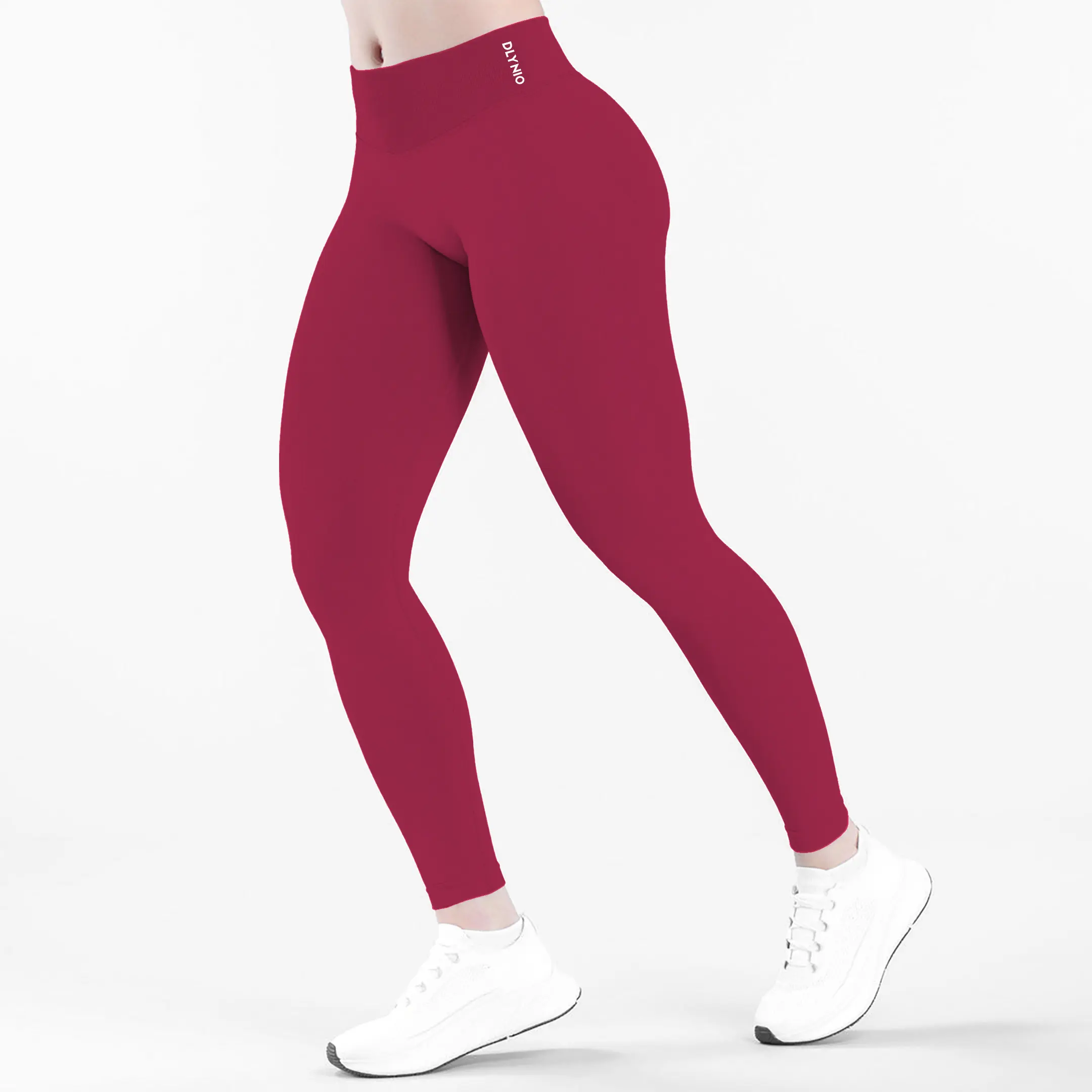 Women’s DLYNIO Impact Seamless Workout Leggings – High-Waist Sculpt Stretch Training Pants for Yoga
