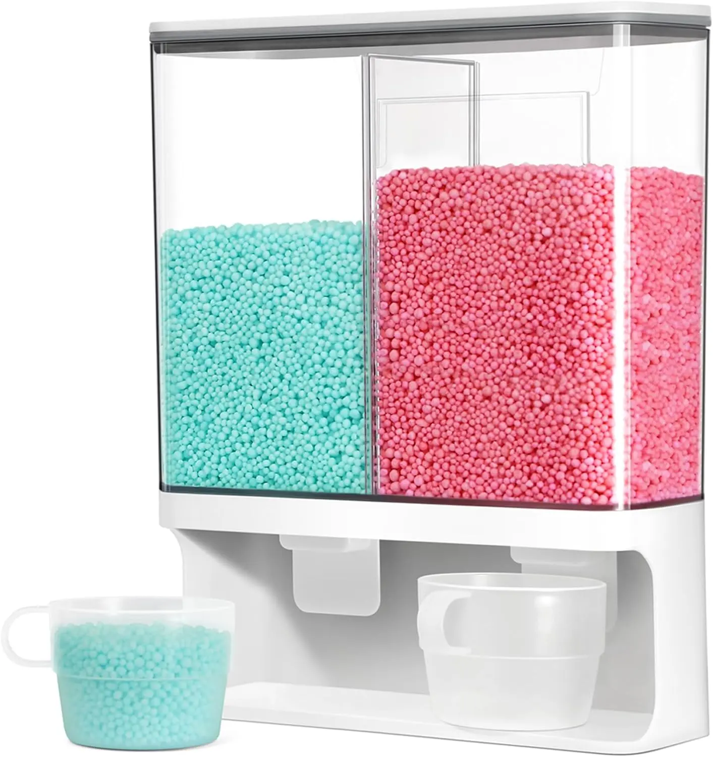 Laundry Detergent Dispenser, Scent Booster Beads Dispenser for Laundry Room Organization, Suitable for Beads, Stain Remover Powder