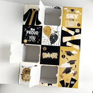 Fill it Yourself Empty Graduation Gift Box, 12 Days of Graduation Gifts, Graduation Gift Packaging, Luxury Giftbox, Paper Box, Packaging Box