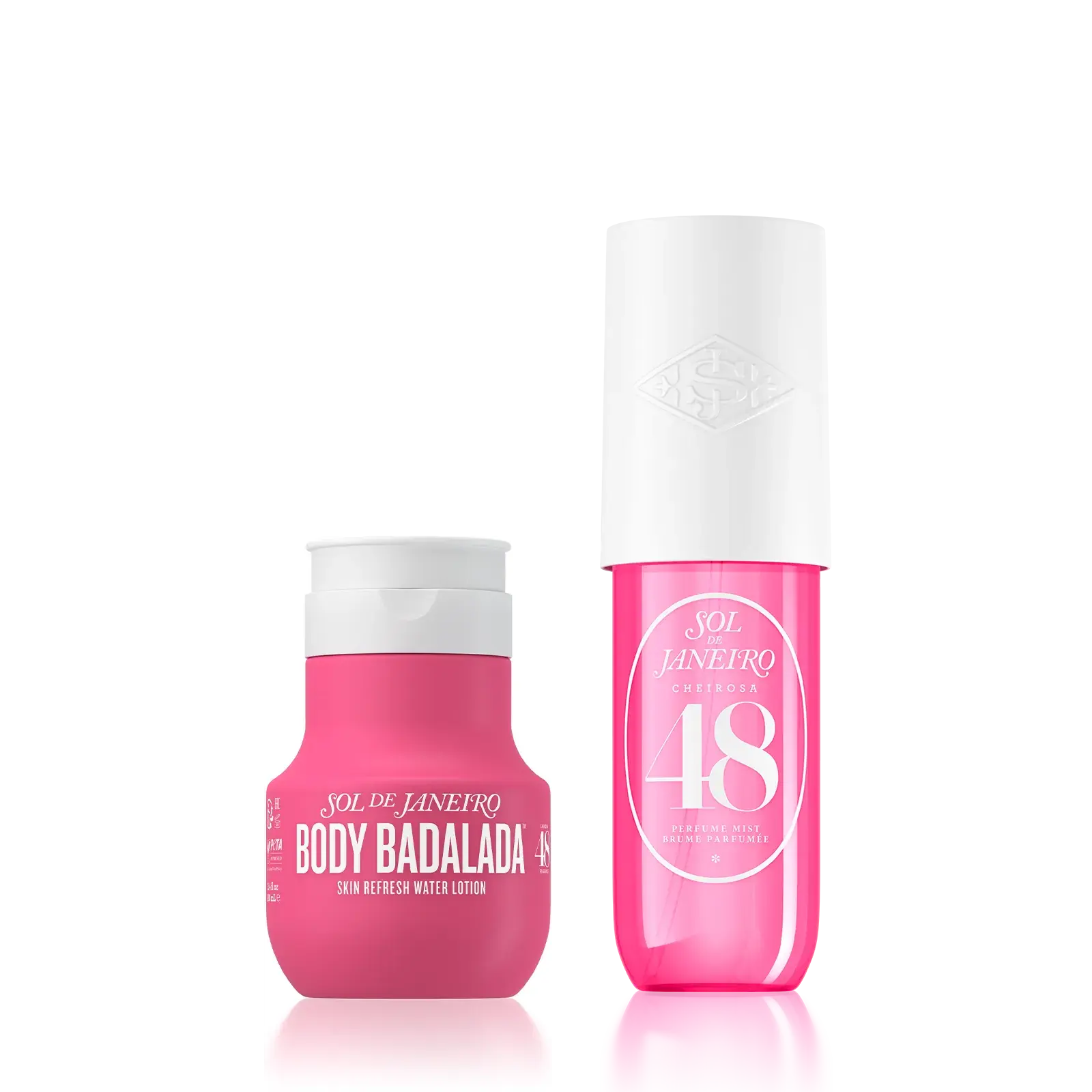 Sol de Janeiro Refreshing Hydration Duo | TikTok Shop Exclusive | Mini Layering Duo For 24-Hour Refreshing Hydration And Sparkling & Juicy Scent Of Juicy Guava Nectar & Sunlit Orchid