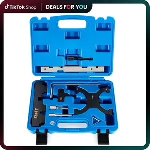 Orion Motor Tech Crankshaft Timing Tool Kit Compatible with Ford Focus Fiesta Mazada 1.5 1.6 VCT Ecoboost Engine, Blue/Red 303-1097 303-748 303-1550 303-1552 303-376,truck stuff, tools gadgets, Alignment Plate, fathersdaygift