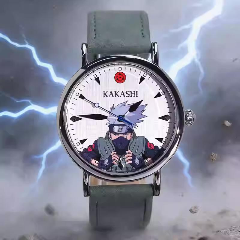 MINISO Naruto Shippuden "Bonds of Shinobi" Mystery Watch Blind Box,Cute Collectible Anime Watch ,Retro Stylish Cute Design  Trendy Watch,Cartoon Gift for Fans Kids Students Adults,Holiday Gift Birthday Gift,Single Box/Whole Set