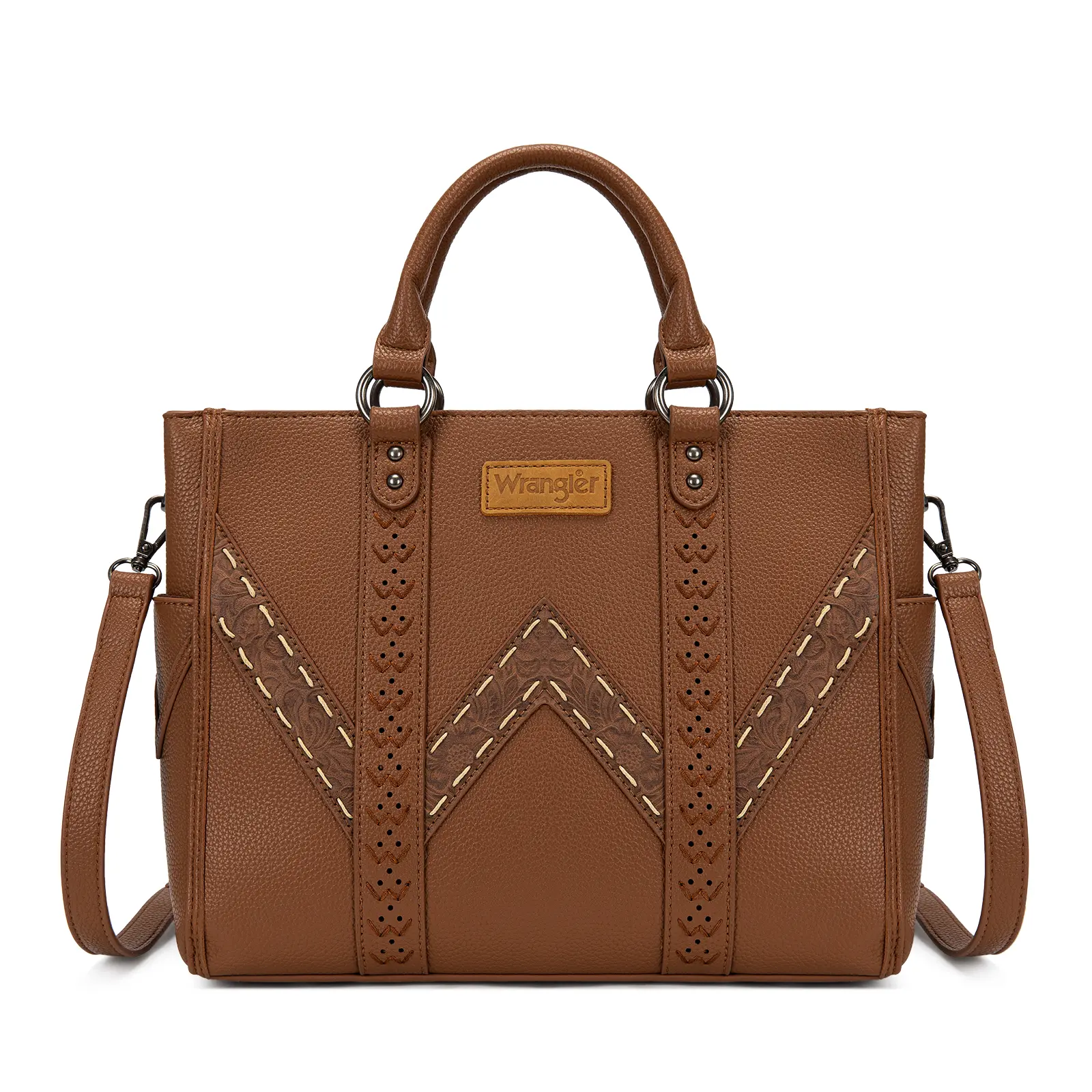 Wrangler Tote Bag for Women with Wrangler "W" jean pocket and Strap