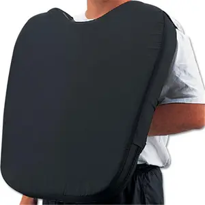 212 MAIN Macgregor Umpire's Outside Chest Protector, Sports Protective Gear, 23x22x2in, Adjustable, Lightweight, Poly-Cotton Construction, Shoulder Strap Included, for Softball & Outdoor Use