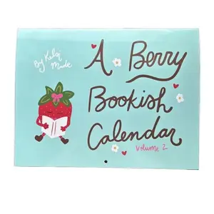 Berry Bookish 12 Month Reading Tracker Calendar