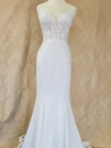 (LIVE 51) Classic Wedding Dress - Timeless Design for Brides - Perfect for Wedding Ceremonies