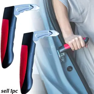 Aluminum Car Safety Hammer Set, Auto Car Accessories, Ergonomic Design, Non-Slip Handle, Ideal for Seniors & Disabled, Fits Most Vehicles, Truck Window
