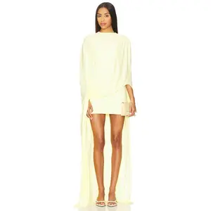 Deme by Gabriella Alexandra Mini Dress in Butter Yellow