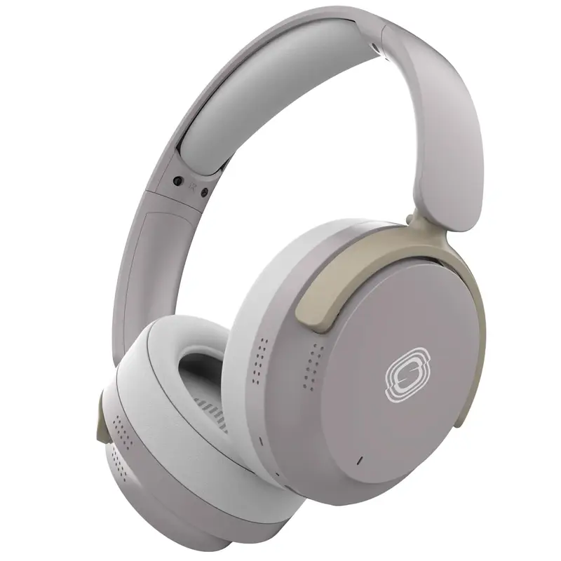 Upgraded Bluetooth Headphones with Active Noise Cancelling - 30H Playtime, Wireless Charging, Adaptive Audio & Mic, Over-Ear Comfort for Travel/Work,