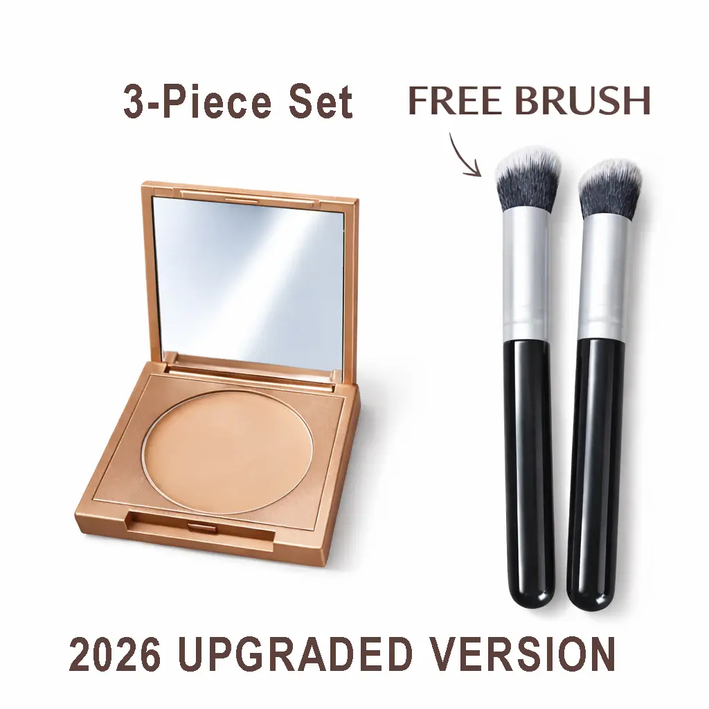 Colored Clay CC Undereye Corrector with Free Brush for Flawless Makeup Application - Perfect for Undereye Correction & Even Complexion Mirror Mirror Cosmetic Mirror Natural Nude Finish Moisturizing Concealer Foundation