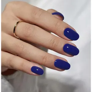 Indigo Nights Navy Blue Press On Nails