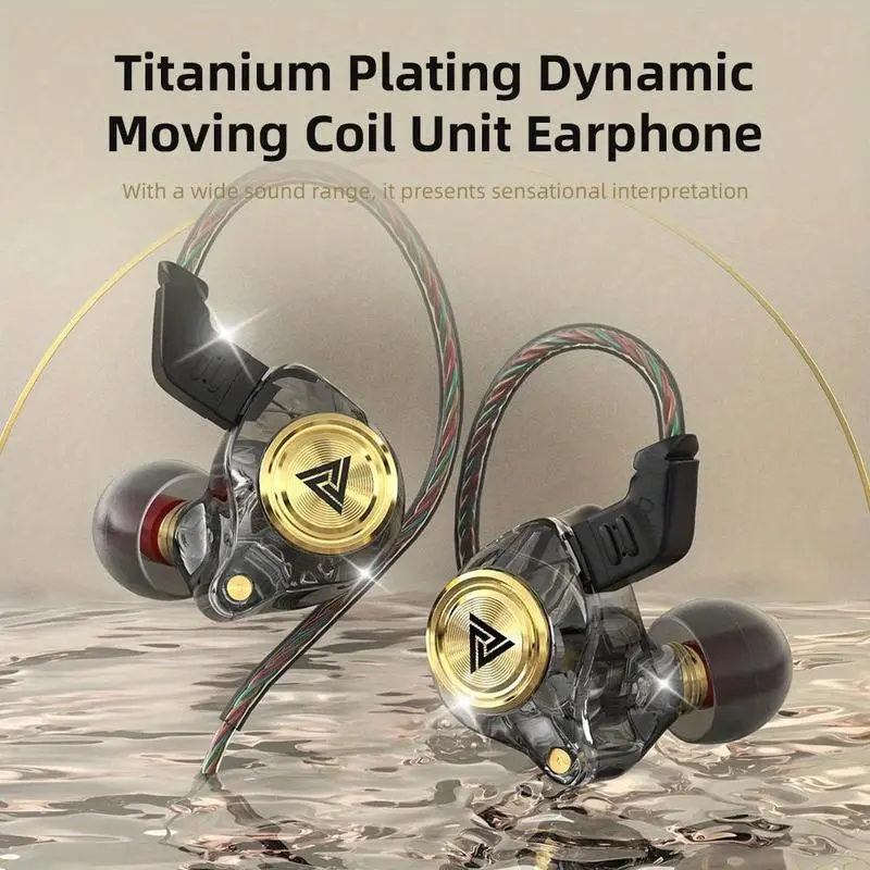 AK3 Wired Gaming Earbuds Headphone - HiFi Sound, Deep Bass, Waterproof, No Lag for PS/XBOX Competitive Matches, Built-in Mic for Team Calls, Electronic
