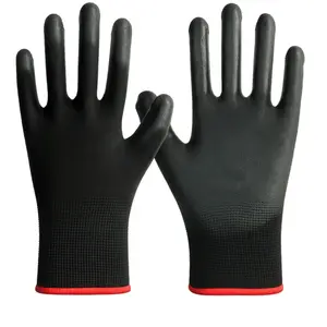 ESD Anti-static Work Gloves – PU-coated palm safety gloves with enhanced grip for electronics assembly, repair, and precision work