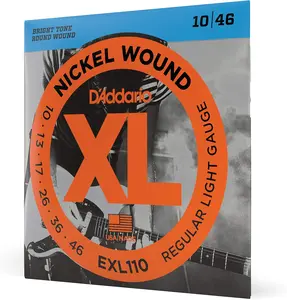 D’Addario EXL110 Electric Guitar Strings 10-46 Light Gauge