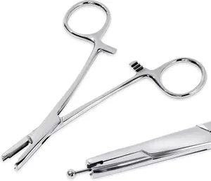 Piercing Ball 3mm 4mm 5mm Piercing Ball Screw Removal Tool Reusable Bead Clamping Assistant Tool for Changing Jewelry