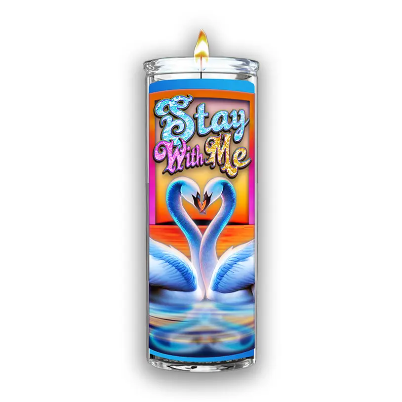 Stay With Me Candle for Commitment & Domination | Must for Lovers | with Obsession Domination and Commitment Elements