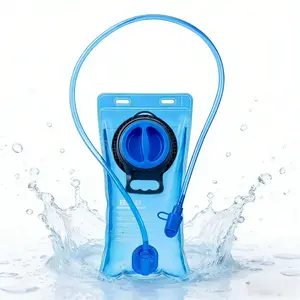 2L Hiking Backpack Water Bag, Portable Outdoor Drinking Bag, Lightweight Camp Replacement Water Bladder, Leak-Proof Storage Pouch