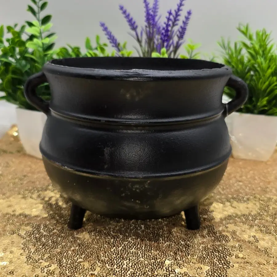Traditional Yoruba Spiritual Cauldrons for Oggun