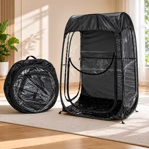 Portable Pop Up Sports Tent Instant Shelter for Outdoor Events Fishing Camping 39x39x59 Inch Weather Protection Black Fathers Day Gift Mens Gifts Graduation Gifts 2026 Camping Essentials Outdoor Gear Cool Stuff for Room