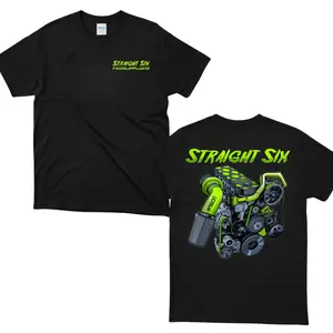 FSD Straight Six T-Shirt, Diesel Truck Performance Graphic T-Shirt, For Men and Women, Available in All Sizes and Colors